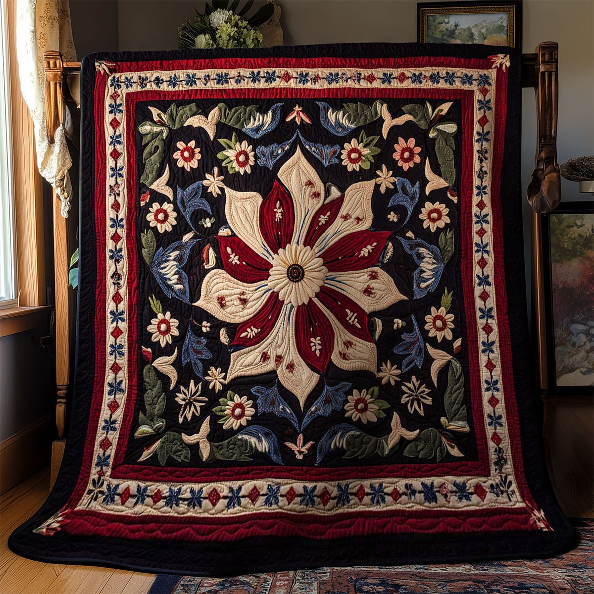 Pride Flower WN0702014CL Quilt