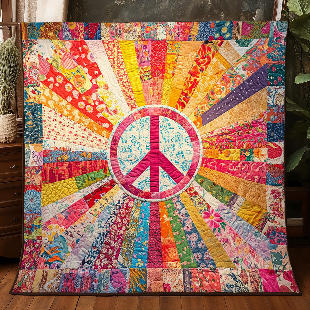 Radiant Peace WJ2305009CL Quilt