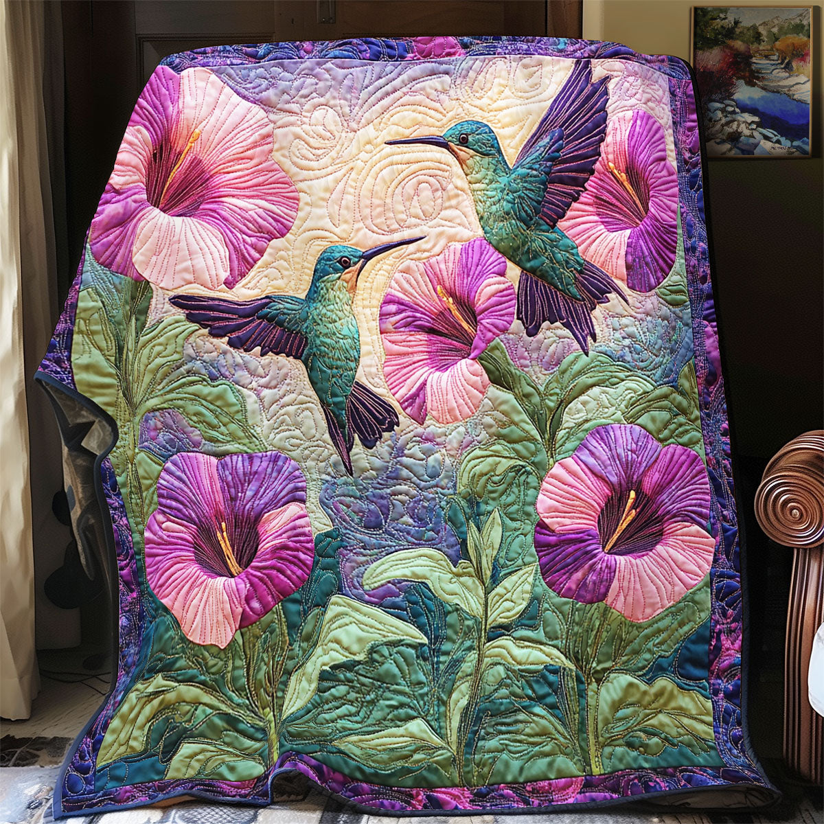 Hummingbird YR1101032CL Quilt