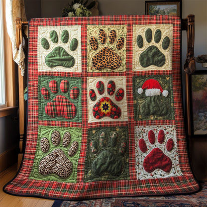 Christmas Paw Dog Pals WN0511022CL Quilt