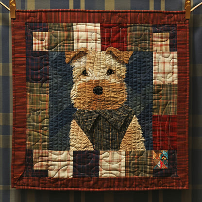 Cute Terrier Dog WJ1710012CL Quilt