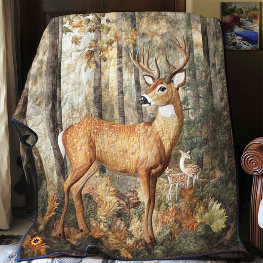 Deer Forest YR2412048CL Quilt