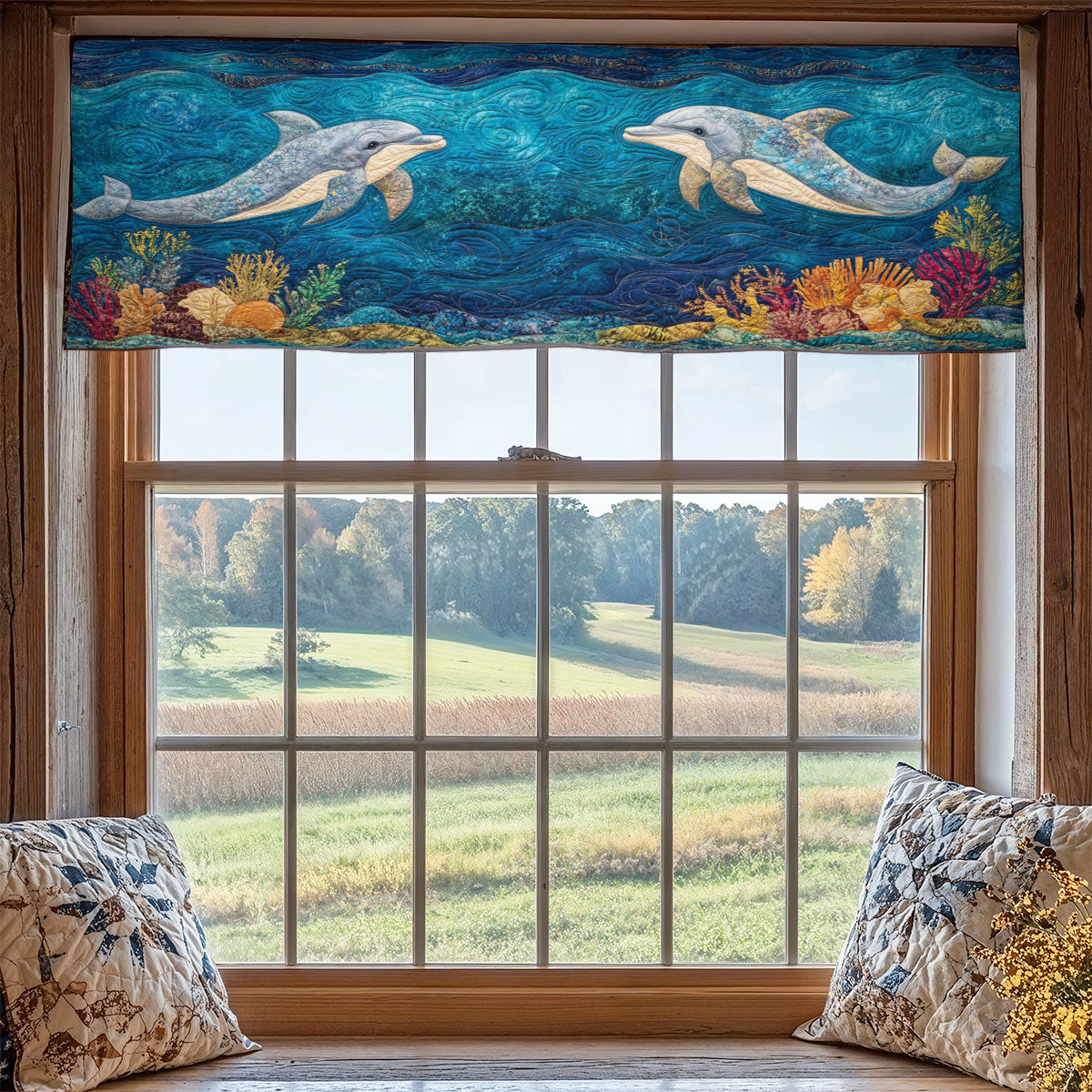 Couple Dolphin WX2205012CL Quilted Valance