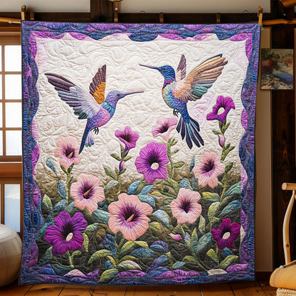 Blooming Hummingbird WJ0801002CL Quilt