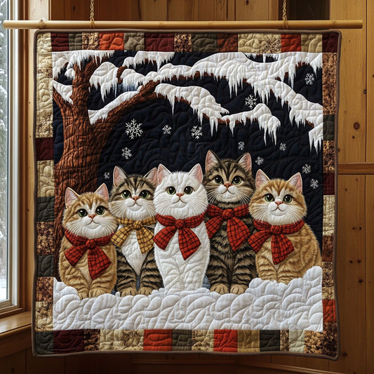 Frosty Cats KL2411008CL Quilt