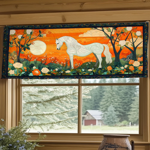 Wildflower Stallion WY1407021CL Quilted Valance