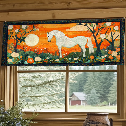 Wildflower Stallion WY1407021CL Quilted Valance