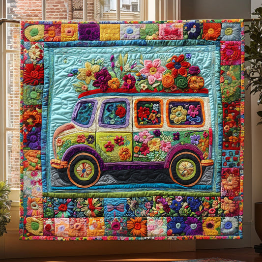 Eternal Hippie Car WN0609027CL Quilt