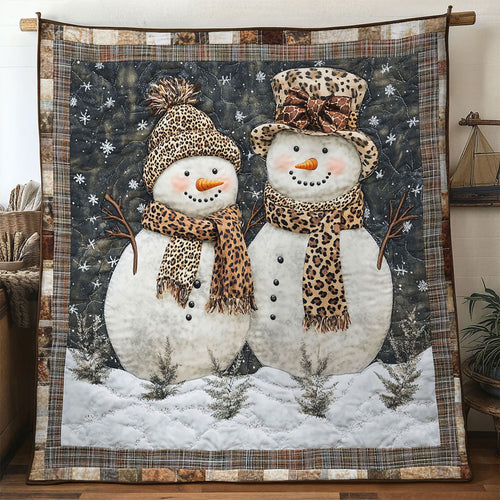 Wild Love Snowman WN1411048CL Quilt
