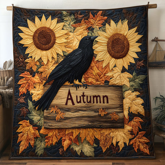 Fall Garden Crow WN2907044CL Quilt