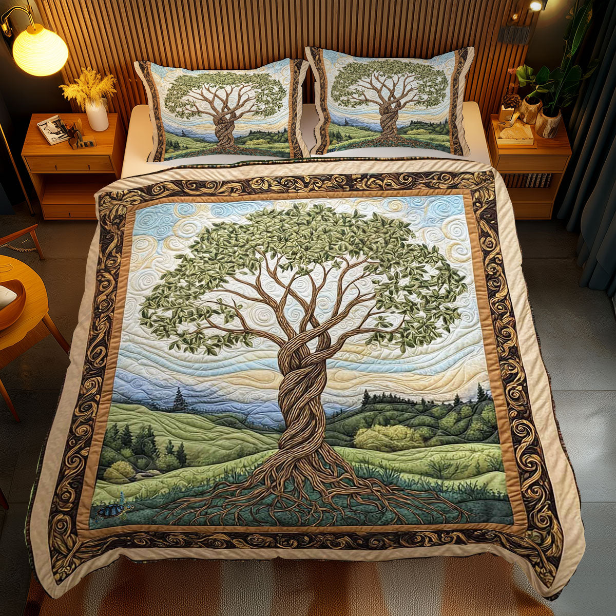 Ancient Tree Of Life WP2311002CL Duvet Cover Set