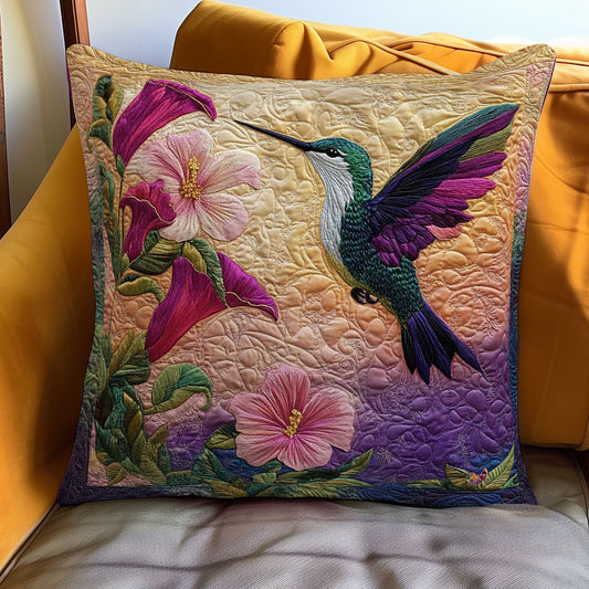 Hummingbird Haven WN0802113CL Quilt Pillow Case