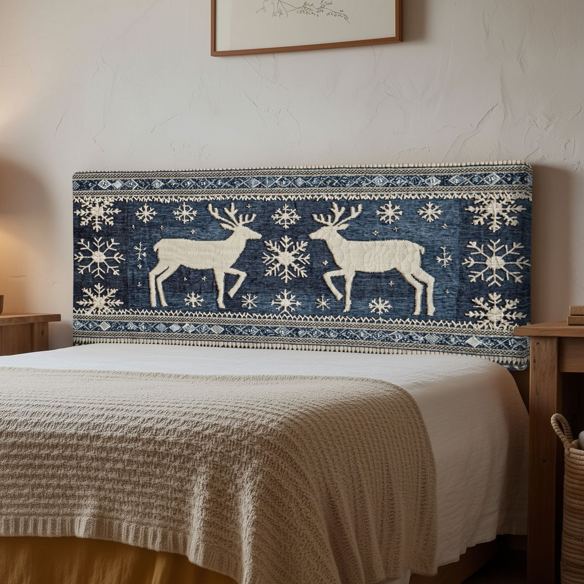 Frosted Herd CP1912019CL Quilted Headboard Slipcover