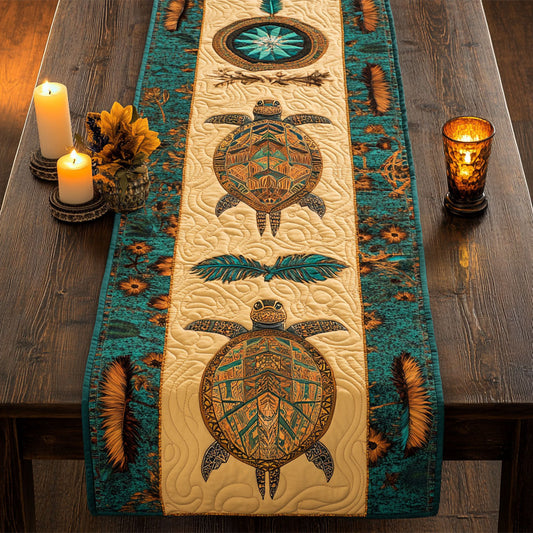 Shell Soul CM1705017CL Quilted Table Runner