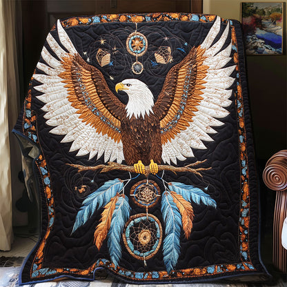 Eagle And Feather Dreamcatcher WY2102026CL Quilt