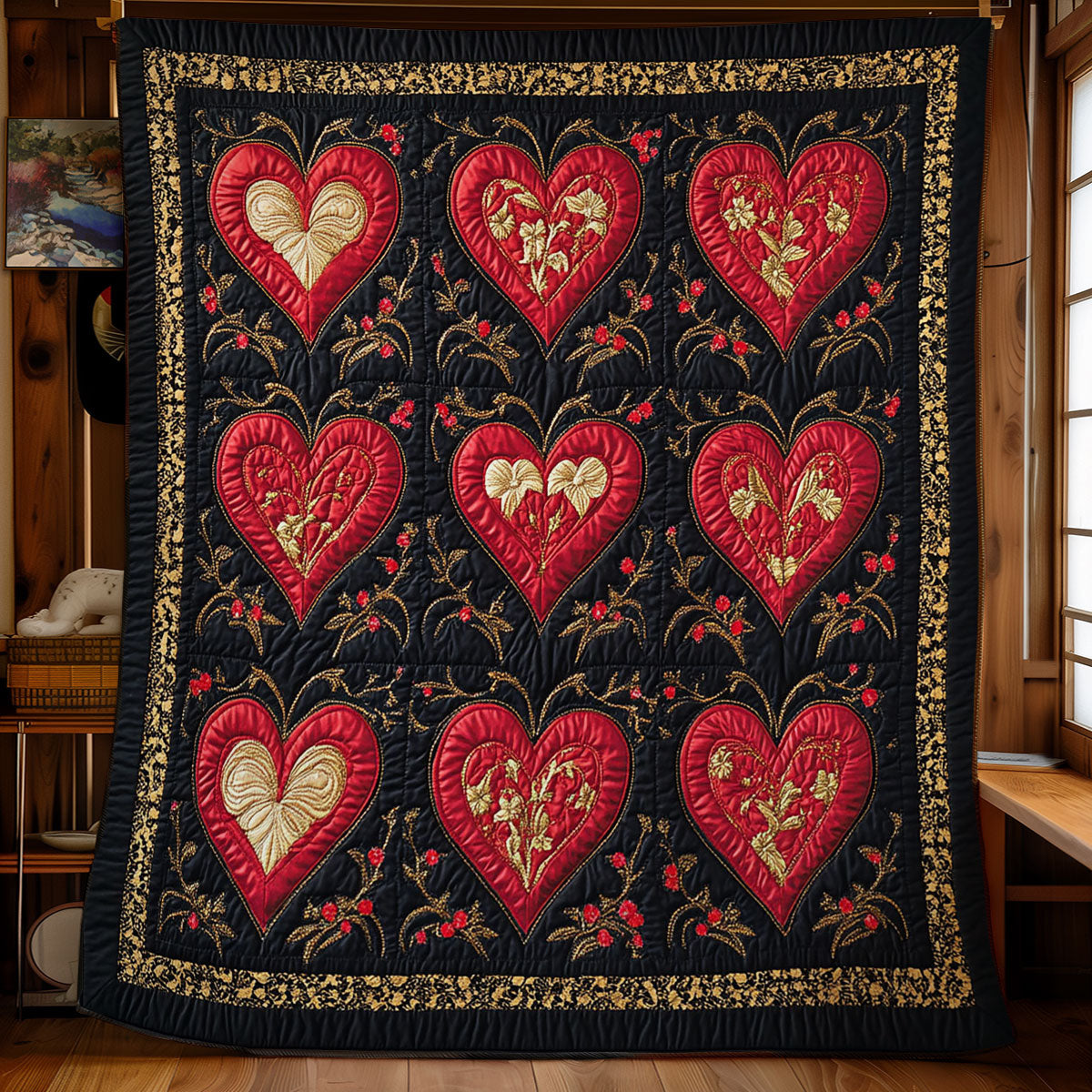 Mystic Heart WY1202107CL Quilt