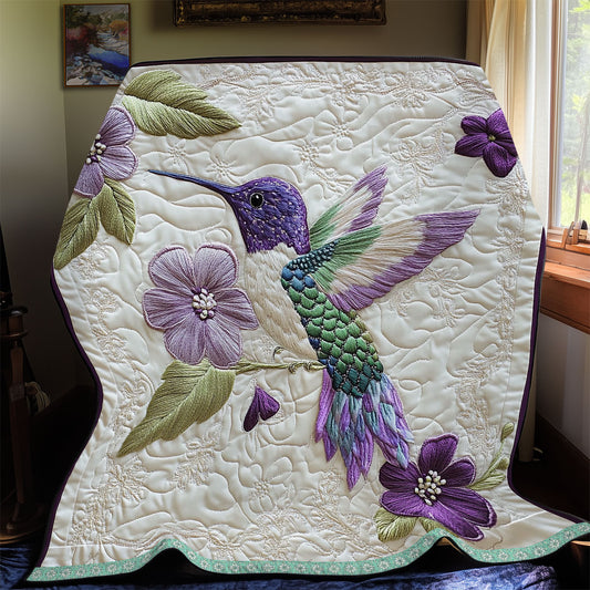 Serene Hummingbird Haven WX2512048CL Quilt
