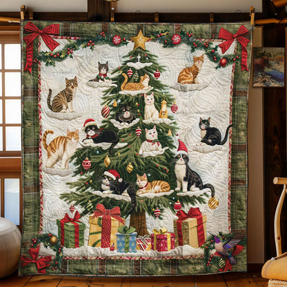 Catmas Wonderland WN1610064CL Quilt