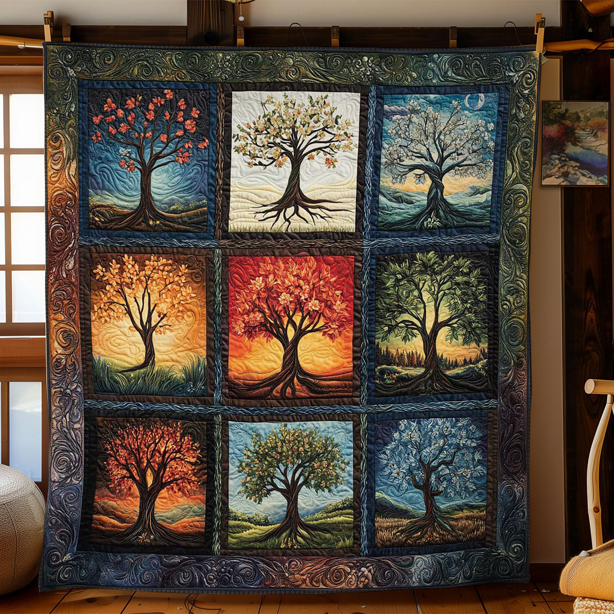 Timeless Tree of Life WN0301020CL Quilt