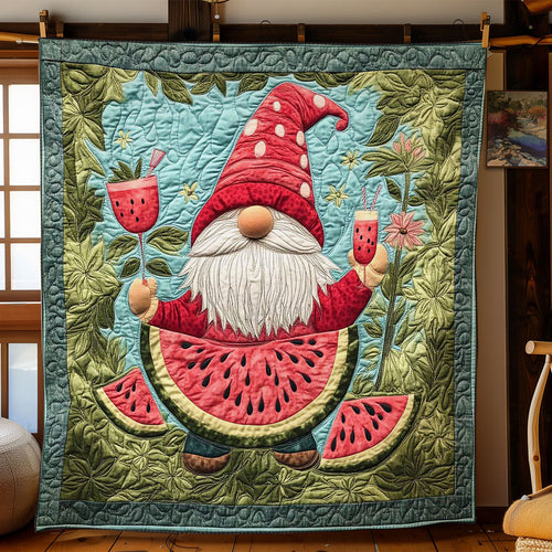 Watermelon Gnome WN1501066CL Quilt