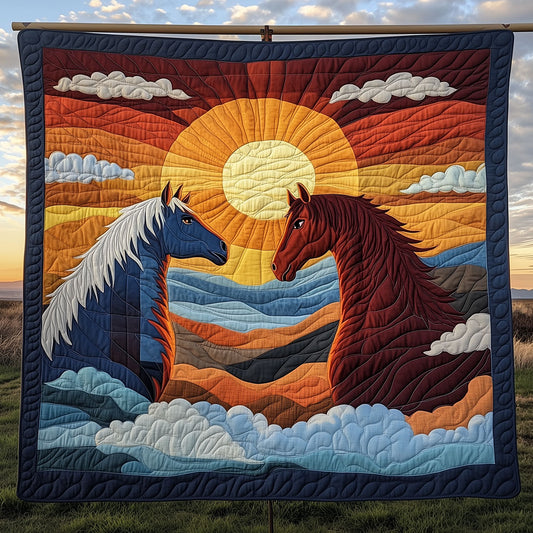 Mountain Dawn Horse LT0910046CL Quilt