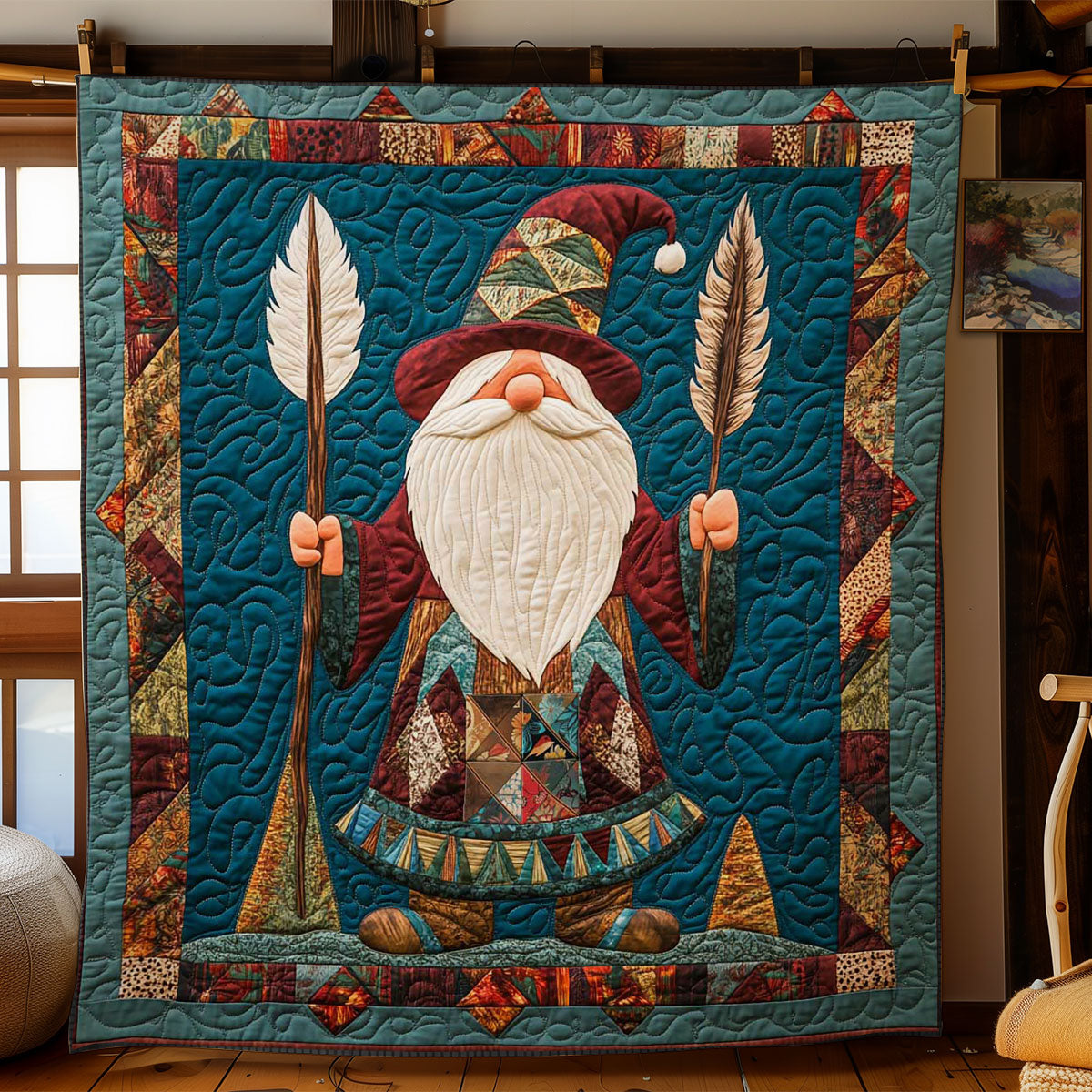 Heritage Gnome WN1311007CL Quilt