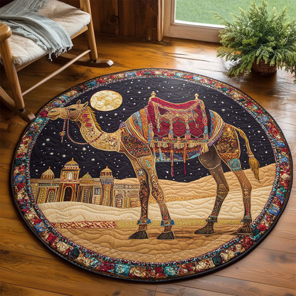 Caravan Moon WY2203031CL Quilted Round Mat