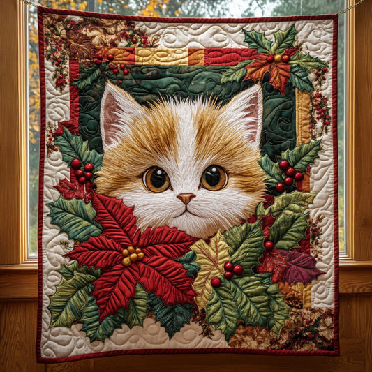 Festive Meow CP0811058CL Quilt