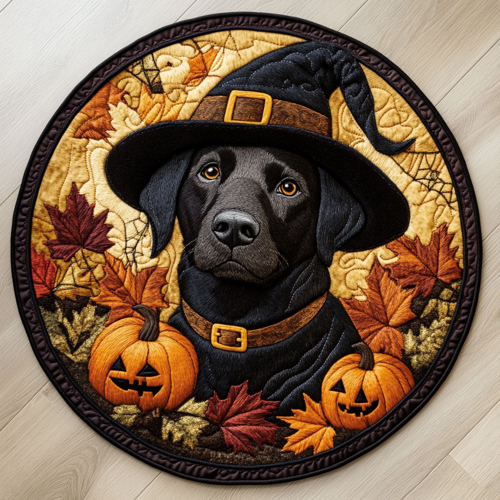 Autumn Howl Magic WX0307006CL Quilted Round Mat