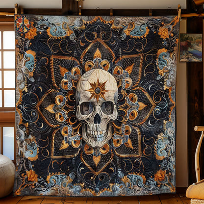 Skull Mandala WN2110021CL Quilt