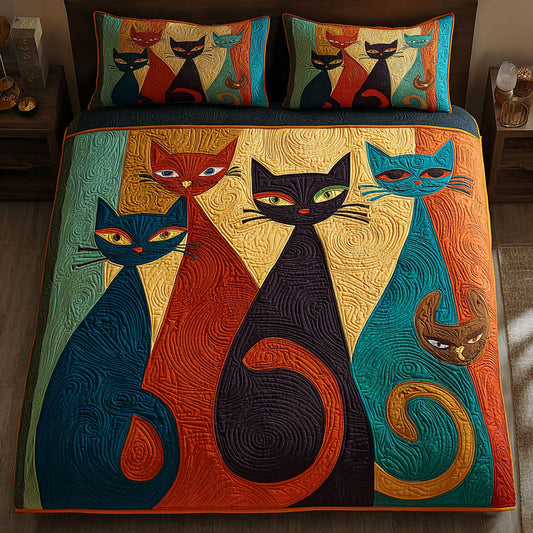 Feline Vibe CP1111047CL Duvet Cover Set