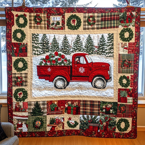 Christmas Car WJ1810009CL Quilt