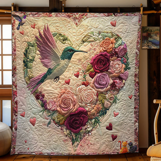 Hummingbird Love WN1112052CL Quilt