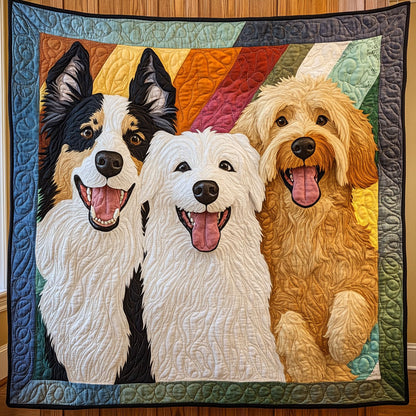 Puppy Parade CP0707045CL Quilt