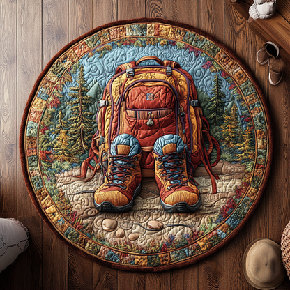 Mountain Trek WY2804011CL Quilted Round Mat