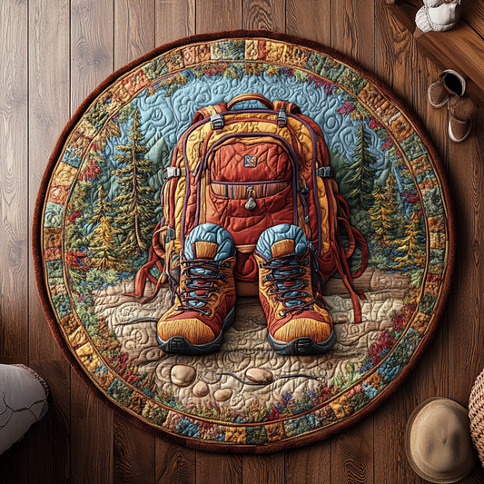 Mountain Trek WY2804011CL Quilted Round Mat