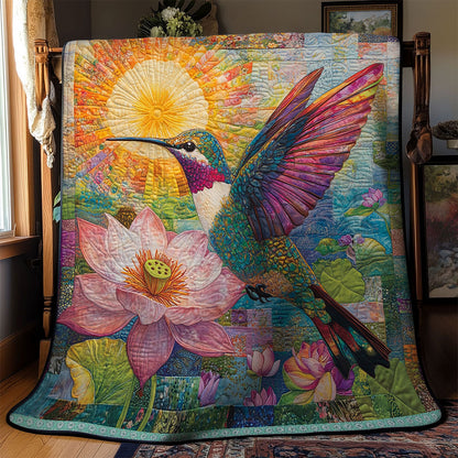 Hummingbird Lotus WT0501002CL Quilt