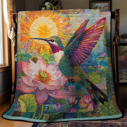 Hummingbird Lotus WT0501002CL Quilt