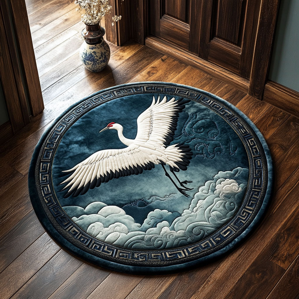 Cloud Wings CP2909047CL Quilted Round Mat