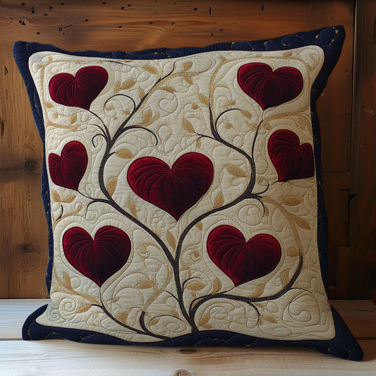 Valentine Heart Tree WY0402077CL Quilt Pillow Case