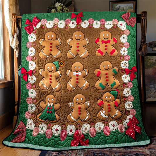 Gingerbread Collection Christmas WP1710017CL Quilt