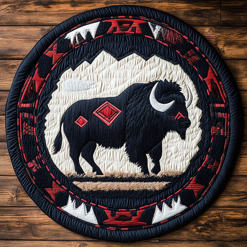 Buffalo Horizon WN0406006CL Quilted Round Mat