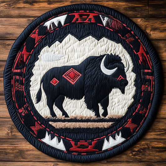 Buffalo Horizon WN0406006CL Quilted Round Mat