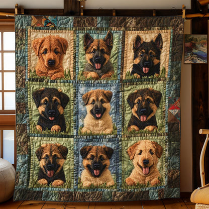 German Shepherd Lookout WN0711082CL Quilt