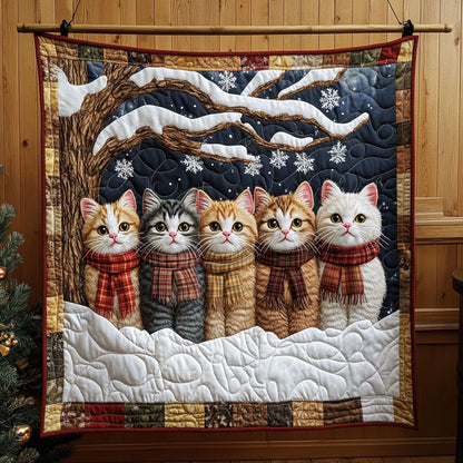 Frosty Cats KL2411009CL Quilt