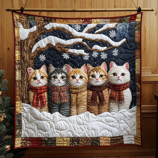 Frosty Cats KL2411009CL Quilt
