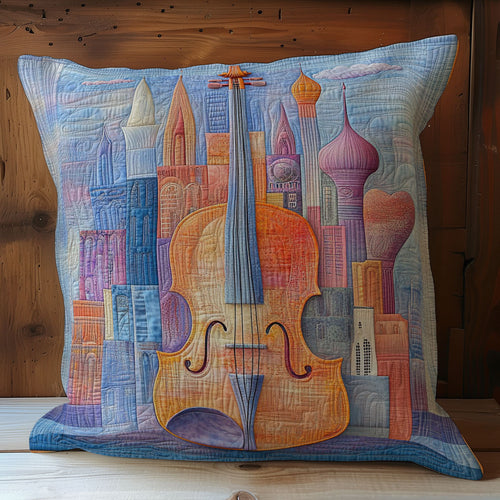 Castle And Cello WY1102023CL Quilt Pillow Case