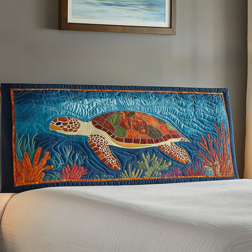 Blue Haven Turtle WN2312003CL Quilted Headboard Slipcover