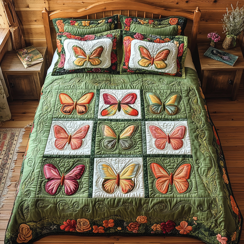 Colorful Butterfly Collection WY1001022CL Duvet Cover Set