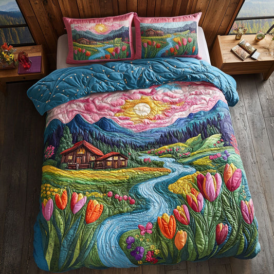 Dreamy Village WX1405049CL Duvet Cover Set